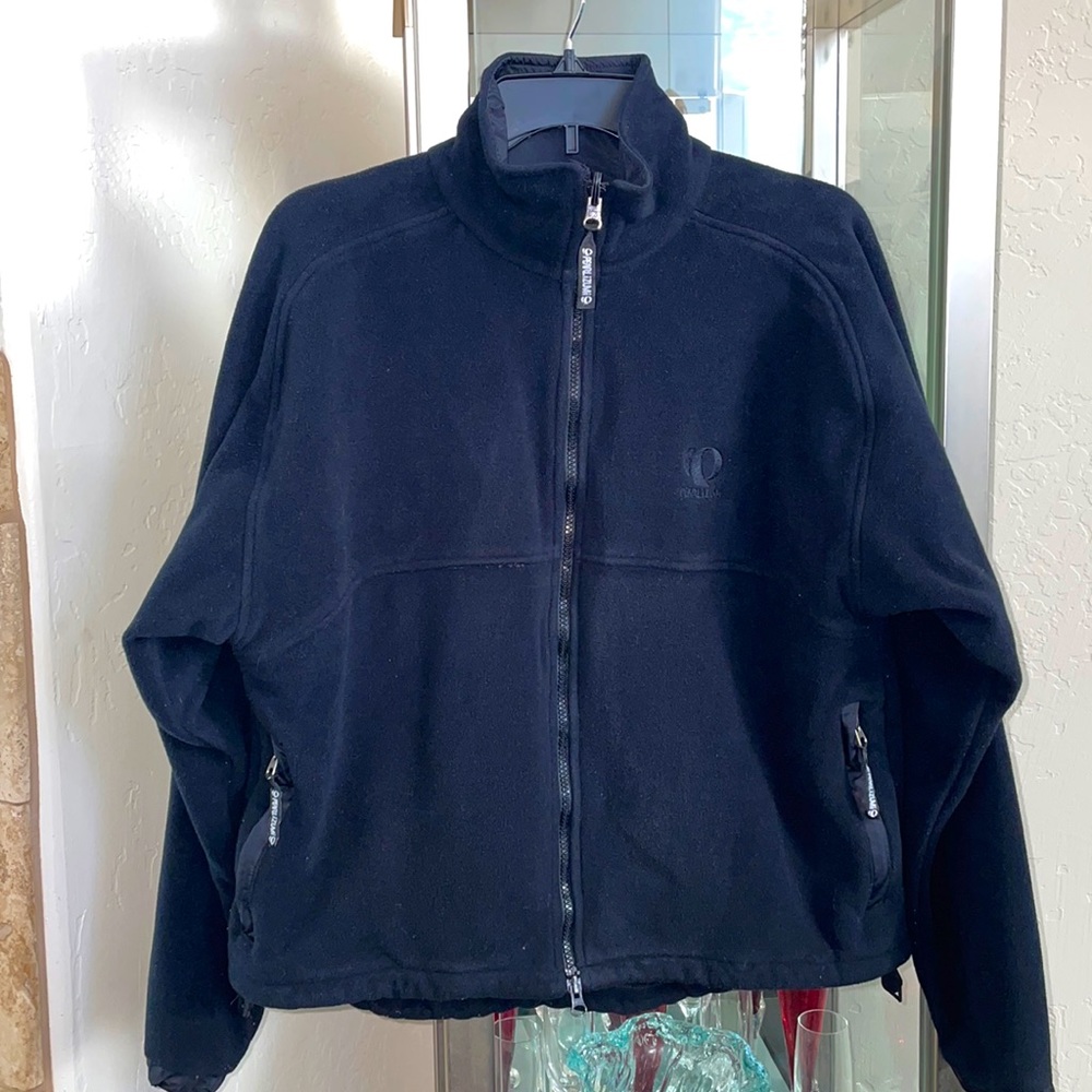 Men's Pearl Izumi Large zip up jacket in performance fleece.